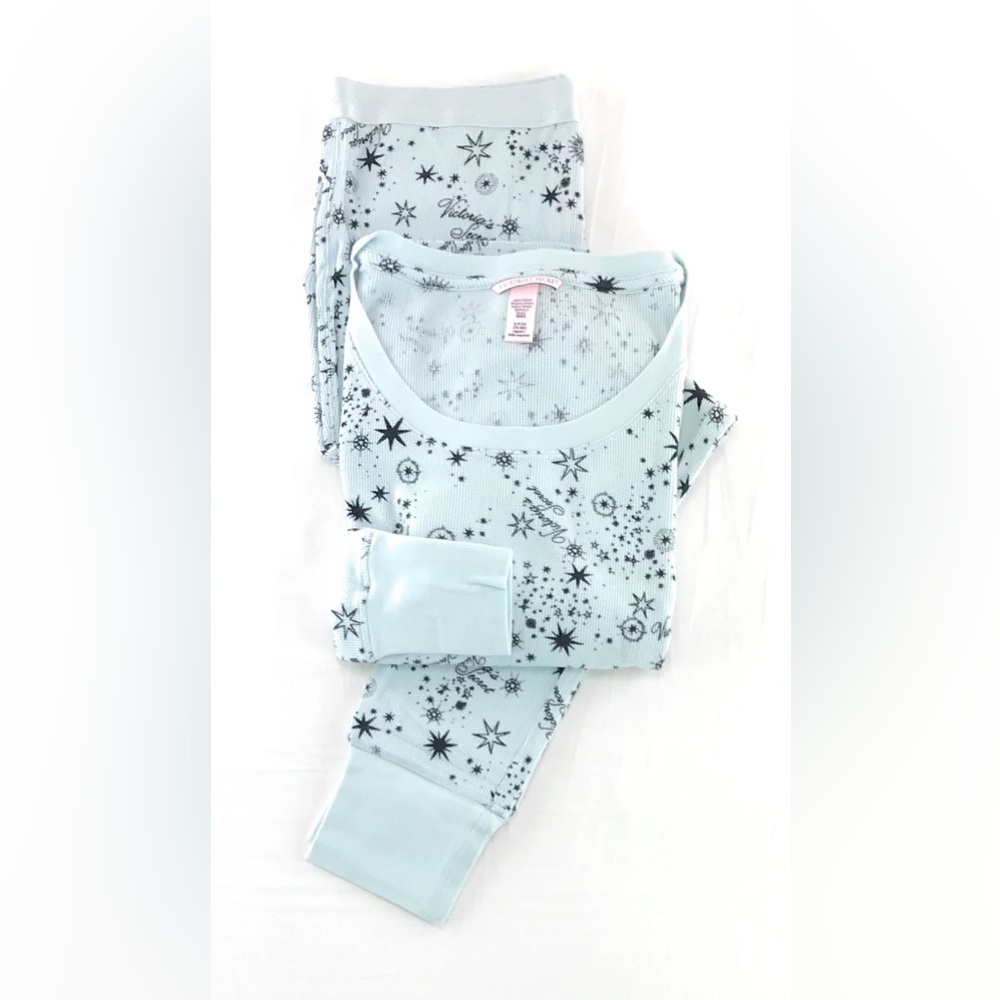 Victoria's Secret Thermal Long Jane Pajama Set